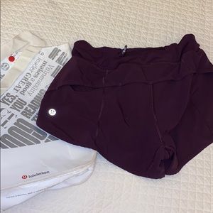 RARE Speed up Lululemon shorts
